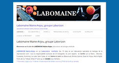 Desktop Screenshot of labomaine.fr